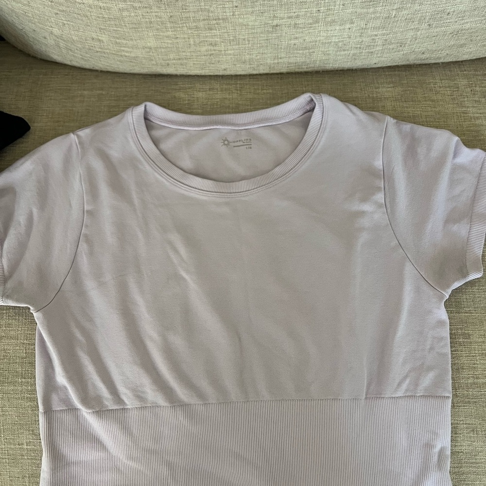 Aerie Soft Lilac Tee